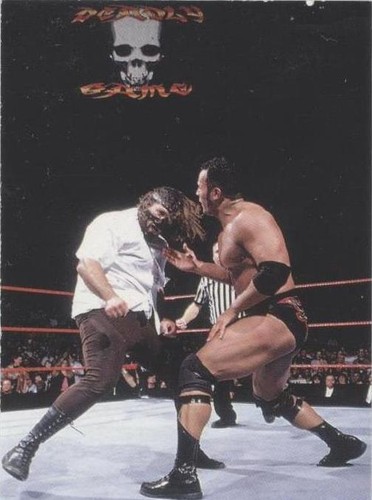 2000 Comic Images WWF Rock Solid - The Rock #59