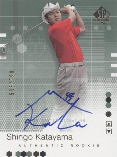 2002 SP Authentic - Shingo Katayama #112