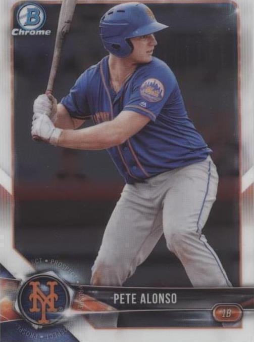 2018 Bowman - Pete Alonso #BCP137