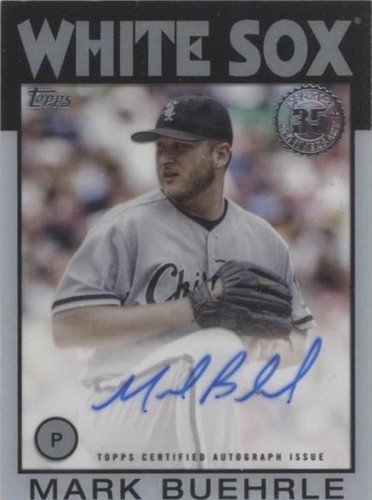 2021 Topps Clearly Authentic Autographs - Mark Buehrle #86TBA-MB