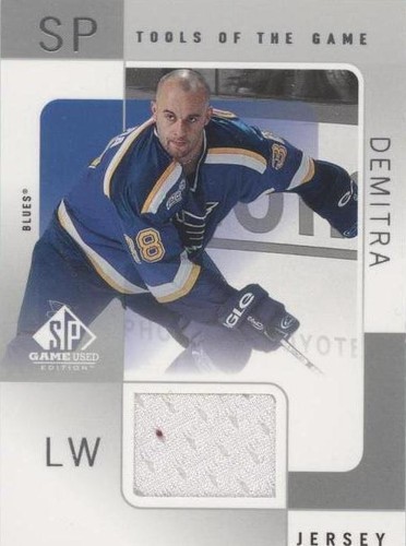 2000-01 SP Game Used Edition - Pavol Demitra #PD