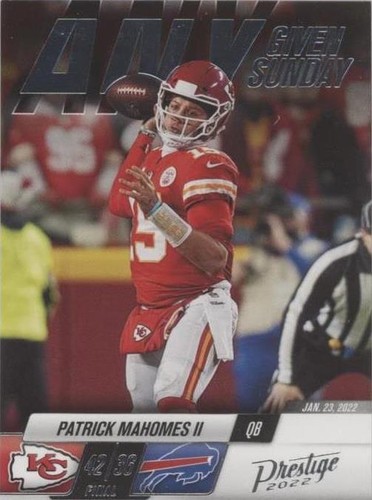 2022 Panini Prestige Patrick Mahomes II #11