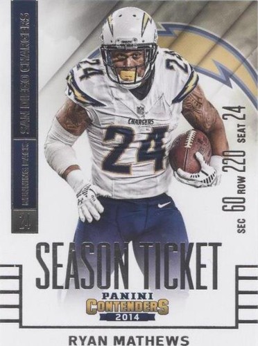 2014 Panini Contenders Ryan Mathews #27