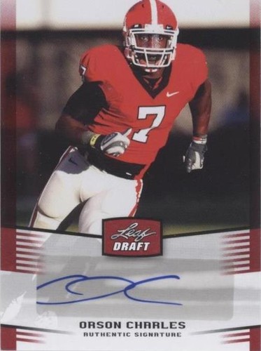 2012 Leaf Draft Orson Charles #OC1