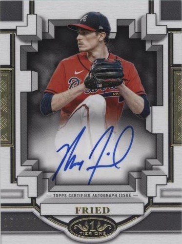 2023 Topps Tier One - Max Fried #BOA-MF