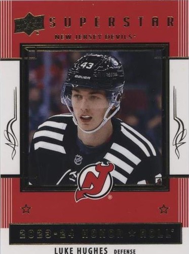 2023-24 Upper Deck Series 2 - Luke Hughes #HR38