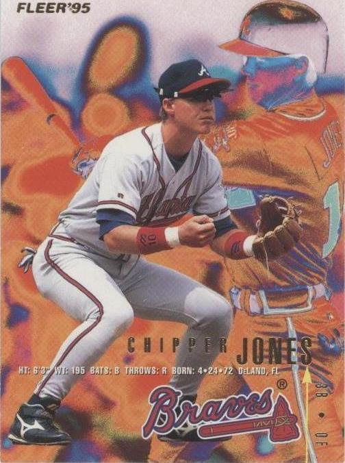 Actualización Fleer 1995 - Chipper Jones #U-91