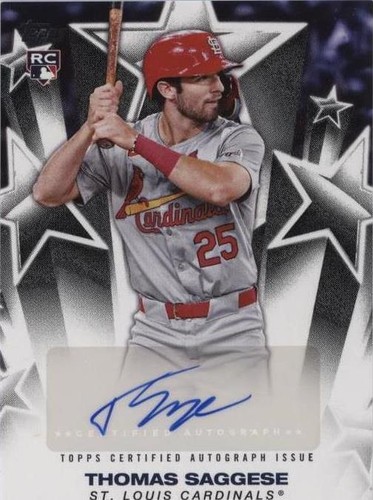 2025 Topps Series 1 - Thomas Saggese #BSA-SAG
