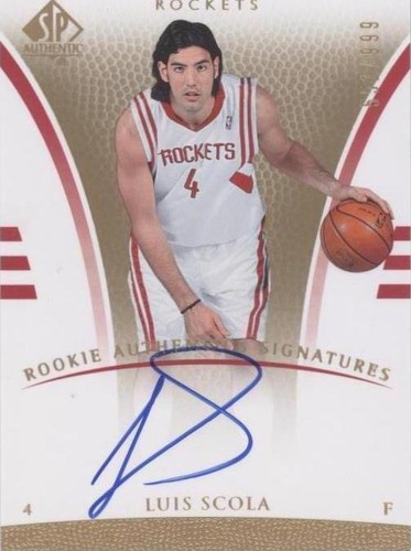 2007-08 SP Authentic - Luis Scola #119
