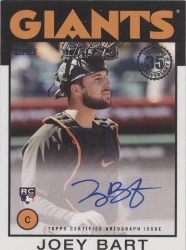 2021 Topps - Joey Bart #86A-JB