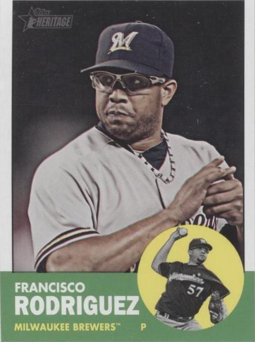 2012 Topps Heritage - Francisco Rodriguez #11