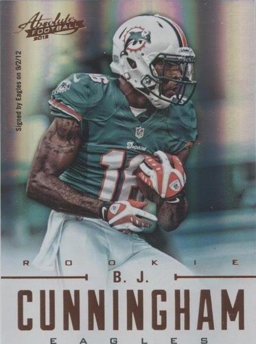 2012 Panini Absolute B.J. Cunningham #105