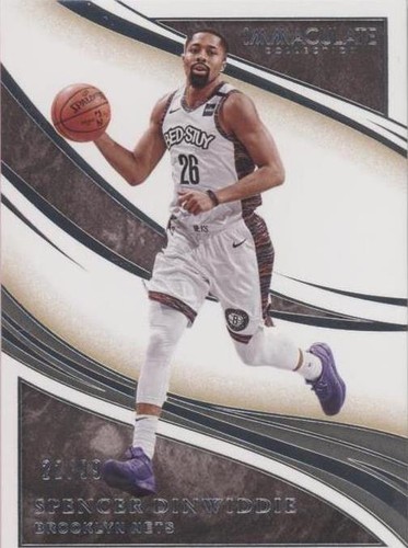 2019-20 Panini Immaculate Collection - Spencer Dinwiddie #97