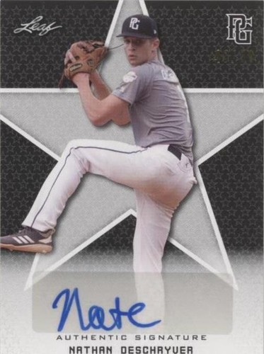 2020 Leaf Perfect Game National Showcase - Nathan Deschryver #BA-ND1