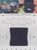 2011 Playoff National Treasures Knowshon Moreno #13