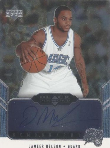 2004-05 Upper Deck Black Diamond - Jameer Nelson #GEM-JN