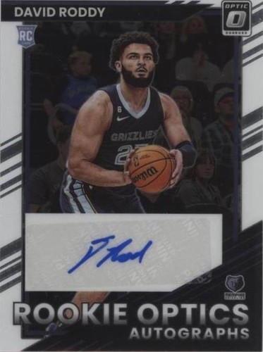 2022-23 Panini Donruss Optic - David Roddy #ROA-DRD