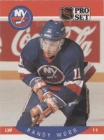 1990-91 Pro Set - Randy Wood #194