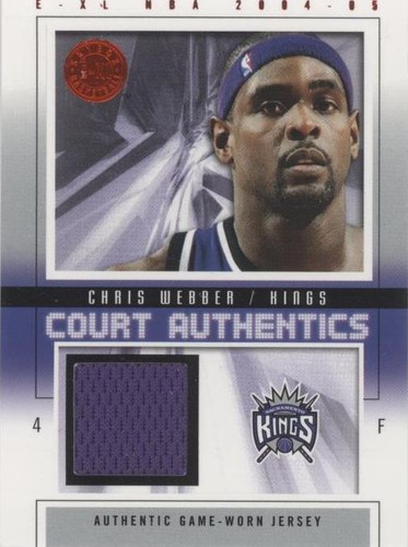 2004-05 E-XL - Chris Webber #CA-CW