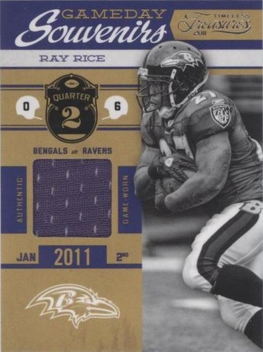 2011 Panini Timeless Treasures Ray Rice #14