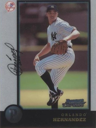 1998 Bowman Chrome - Orlando Hernandez #221