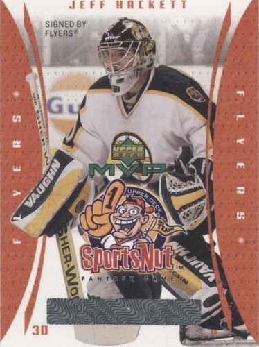 2003-04 Upper Deck MVP - Jeff Hackett #SN7