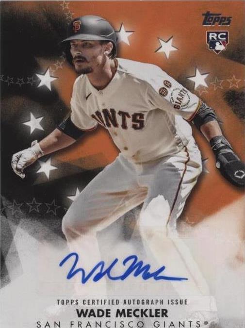 2024 Topps Series 1 - Wade Meckler #BSA-WME