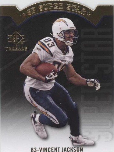 2009 SP Threads Vincent Jackson #AP83