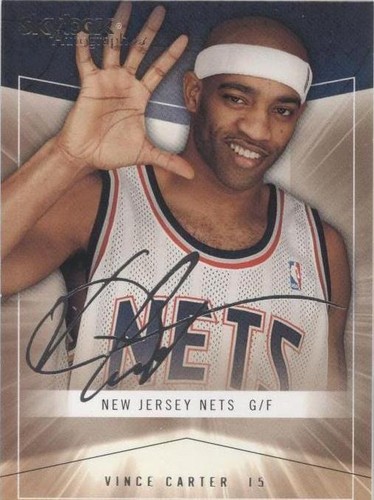 2004-05 Skybox Autographics - Vince Carter #41