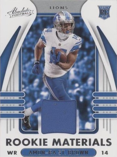 2021 Panini Absolute Amon-Ra St. Brown #ARM-ASB