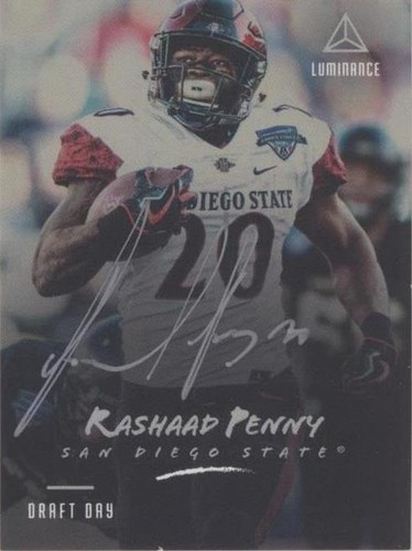 2018 Panini Luminance Rashaad Penny #RI-RP