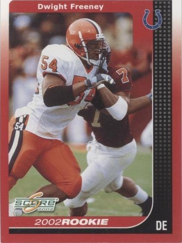 2002 Score Dwight Freeney #299