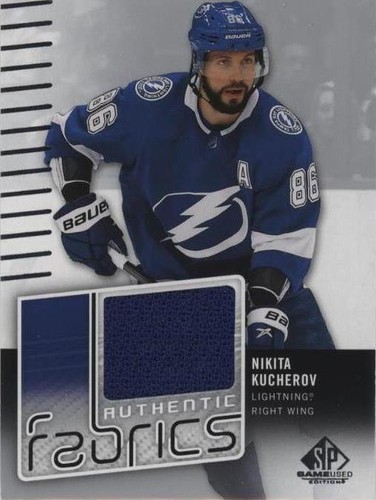 2022-23 Upper Deck SP Game Used - Nikita Kucherov #AF-NK