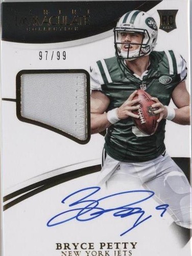 2015 Panini Immaculate Collection Bryce Petty #137