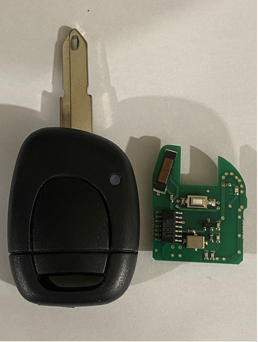 ClÃ© Vierge Pcf7946 Ã©Lectronique Clio 2 Ph 2 Kangoo Et Twingo Apres 2002 Ne72 ##