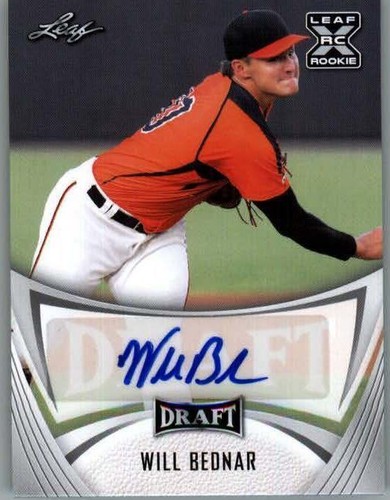 2021 Leaf Draft - Will Bednar #BA-WB1