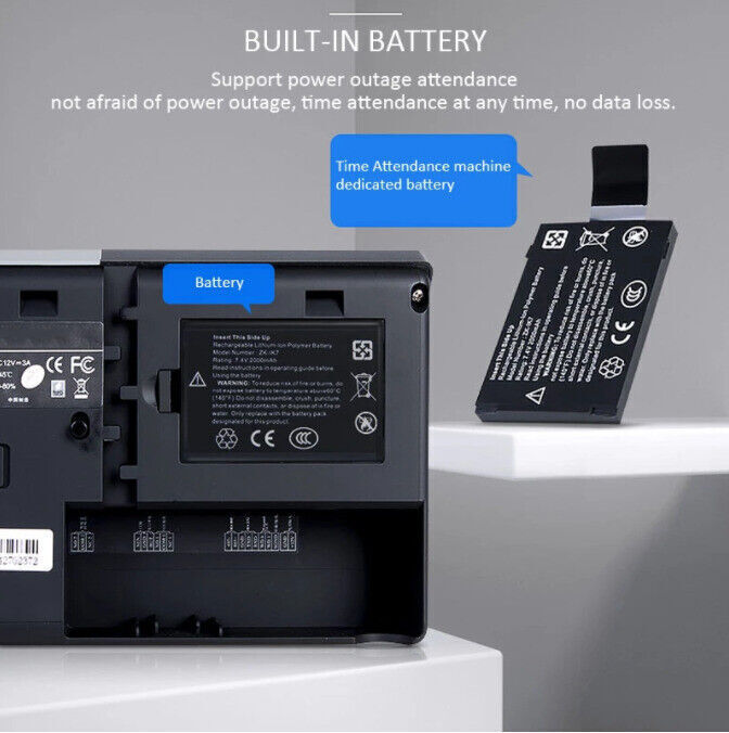ZKTeco iFace702-S Biometric Face Fingerprint Time Attendance Access Control