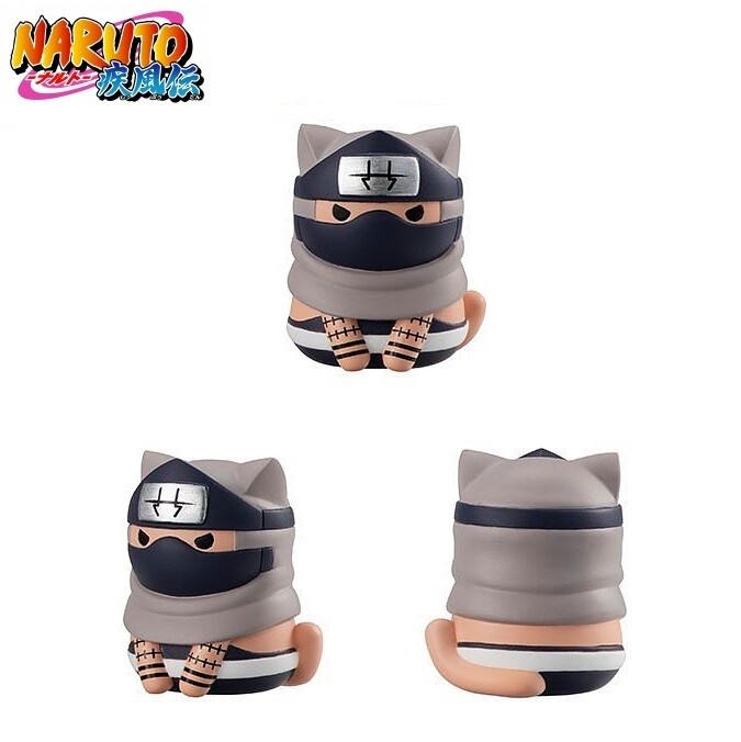 Mega Cat NARUTO Shippuden Nyaruto Akatsuki Confrontation Mini Figure Toy Kakuzu