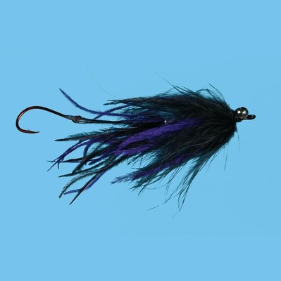 Fulling Mill TFP Intruder Black Size 2 - Streams of Dreams Fly Shop 4 Flies