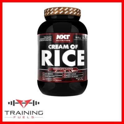 NXT Nutrition Cream of Rice 2kg Easy to Digest