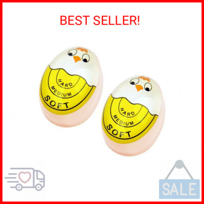 Egg Timer Sensitive Hard & Soft Boiled Color Changing Indicator Tells When Eggs 