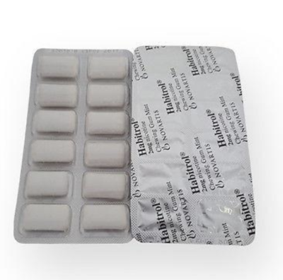 Habitrol Nicotine Gum 2mg MINT 1,224 piece 6 New BULK Box Size QUIT Smoking Now