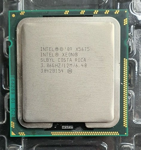 Intel Xeon X5675 6 x 3,06GHz 6 Kerne 12MB SLBYL CPU Prozessor 1366 *HÄNDLER* 