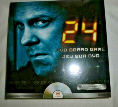 24 DVD BOARD GAME Vintage BRAND NEW FACTORY SEALED NBO NIB Keifer Sutherland