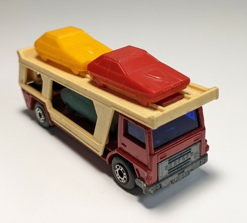 MATCHBOX Superfast 8 赤 ミニカーlesny MATCHBOX SUPERFAST #8 FORD MUSTANG - ORANGE-RED w/RED