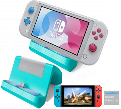 Charger Stand Mini Charging Display Dock Station Holder for Nintendo Switch Lite