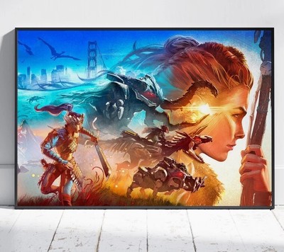 Horizon Zero Dawn Poster, Forbidden West Wall Art