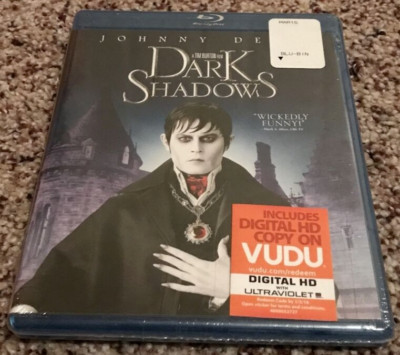 Dark Shadows (Blu-ray DVD Digital Copy, 2012) Johnny Depp - BRAND NEW & SEALED