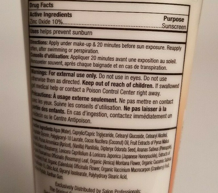 NEW Original Sprout Face & Body SPF 27 Sunscreen Vegan Organic Baby Gentle