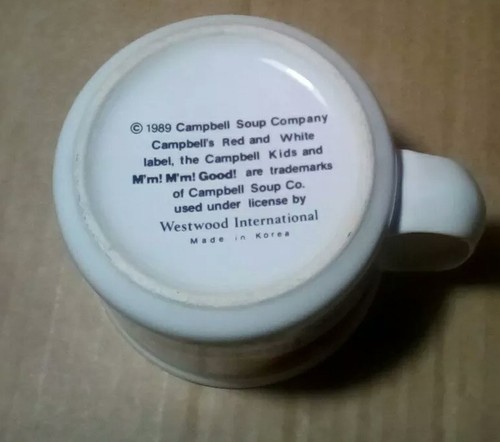 Campbell's Homestyle Soup Mug Westwood 1989